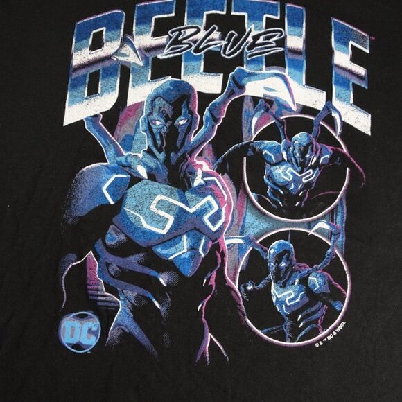 DC Comics Blue Beetle Shirt Size XL - Picture 4 of 8